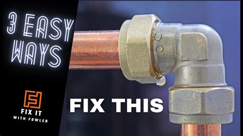 leak test compression fittings|compression fitting leak fix.